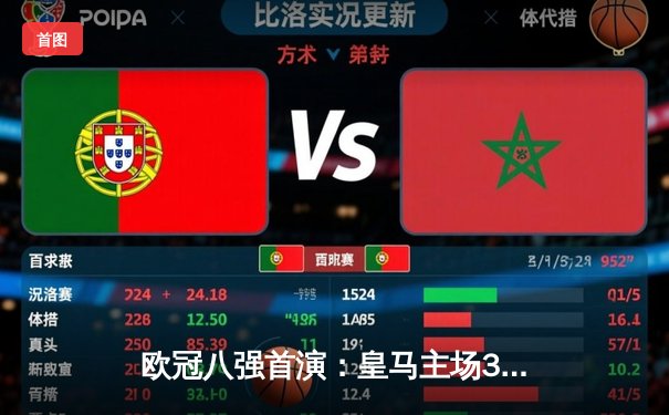 欧冠八强首演：皇马主场3-3战平曼城，贝林厄姆与福登上演进球大战